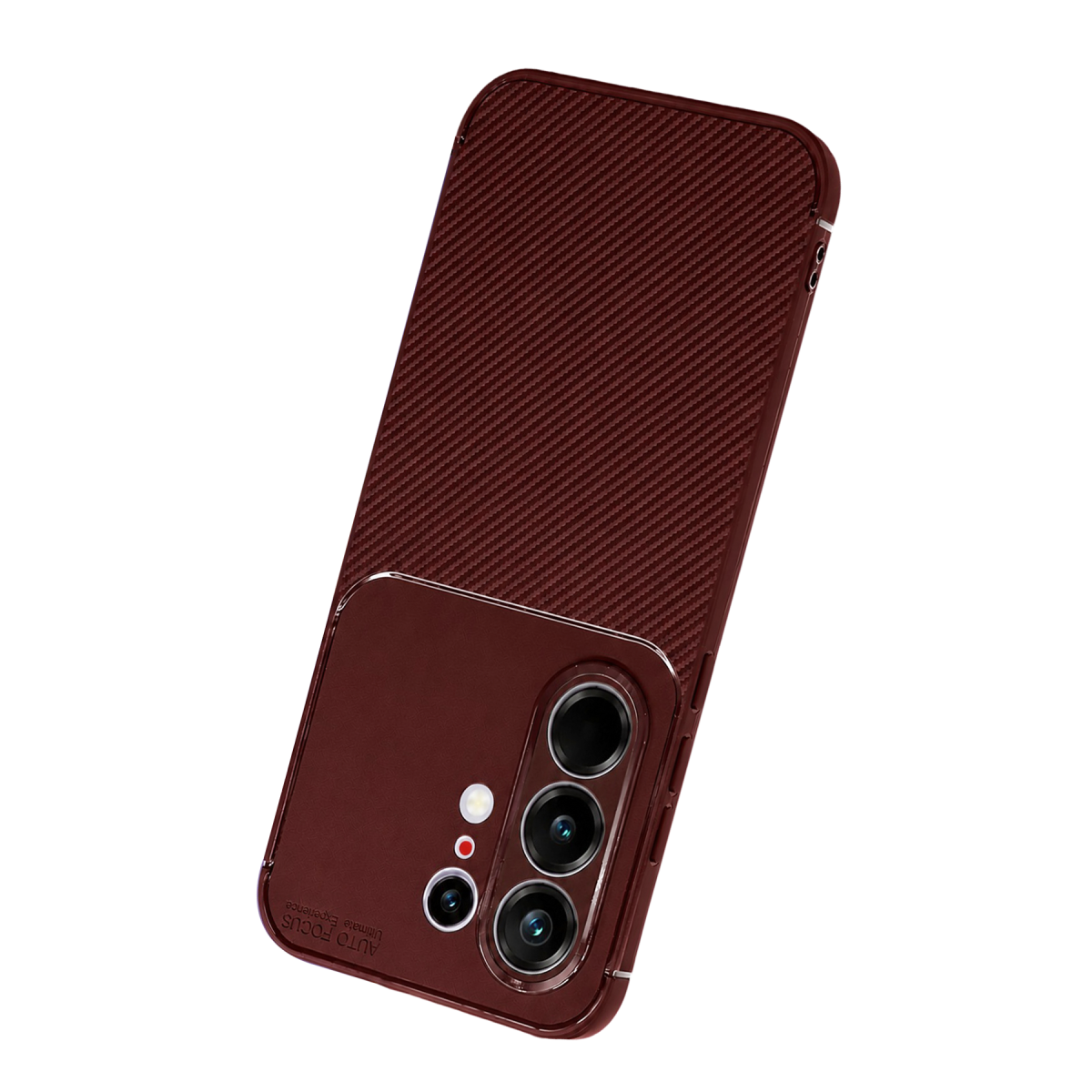 Tecno Camon 50 Pro 5G Auto Focus Karbon Kapak - Bordo