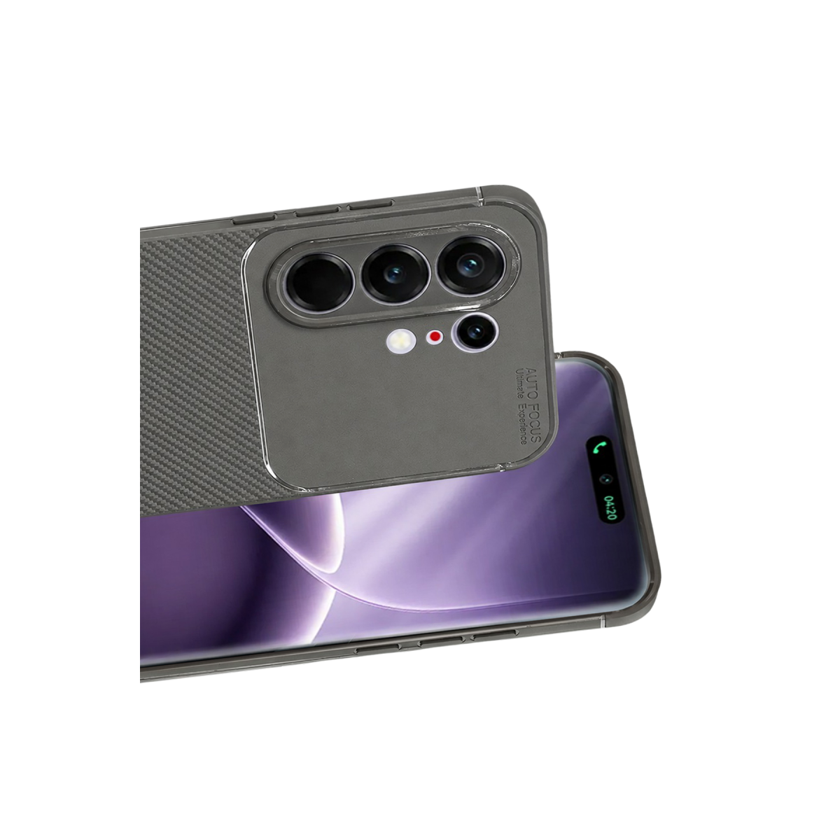 Tecno Camon 50 Pro 5G Auto Focus Karbon Kapak - Gri