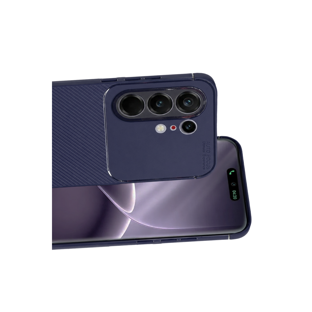 Tecno Camon 50 Pro 5G Auto Focus Karbon Kapak - Lacivert