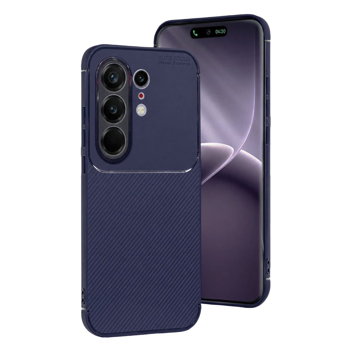 Tecno Camon 50 Pro 5G Auto Focus Karbon Kapak - Lacivert