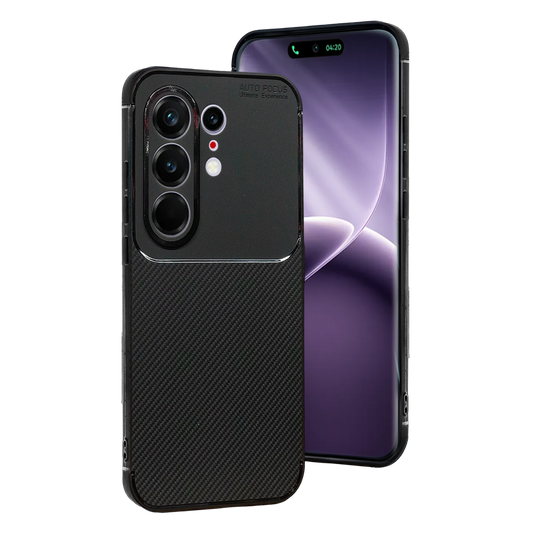 Tecno Camon 50 Pro 5G Auto Focus Karbon Kapak - Siyah