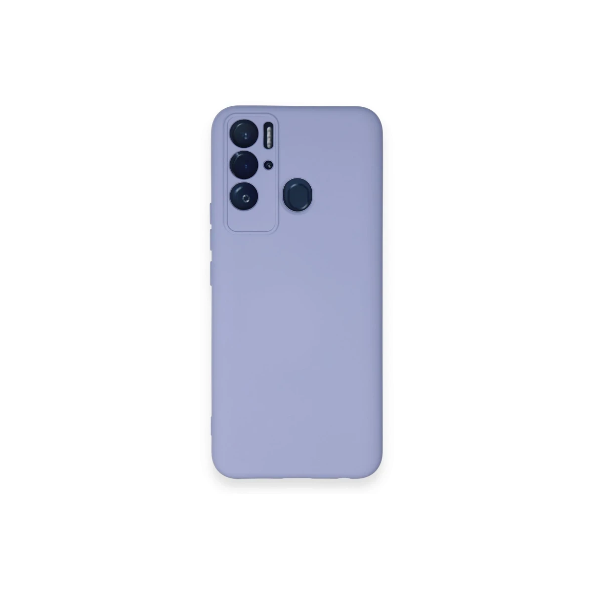 Tecno Pova Neo Kılıf Nano içi Kadife Silikon - Lila
