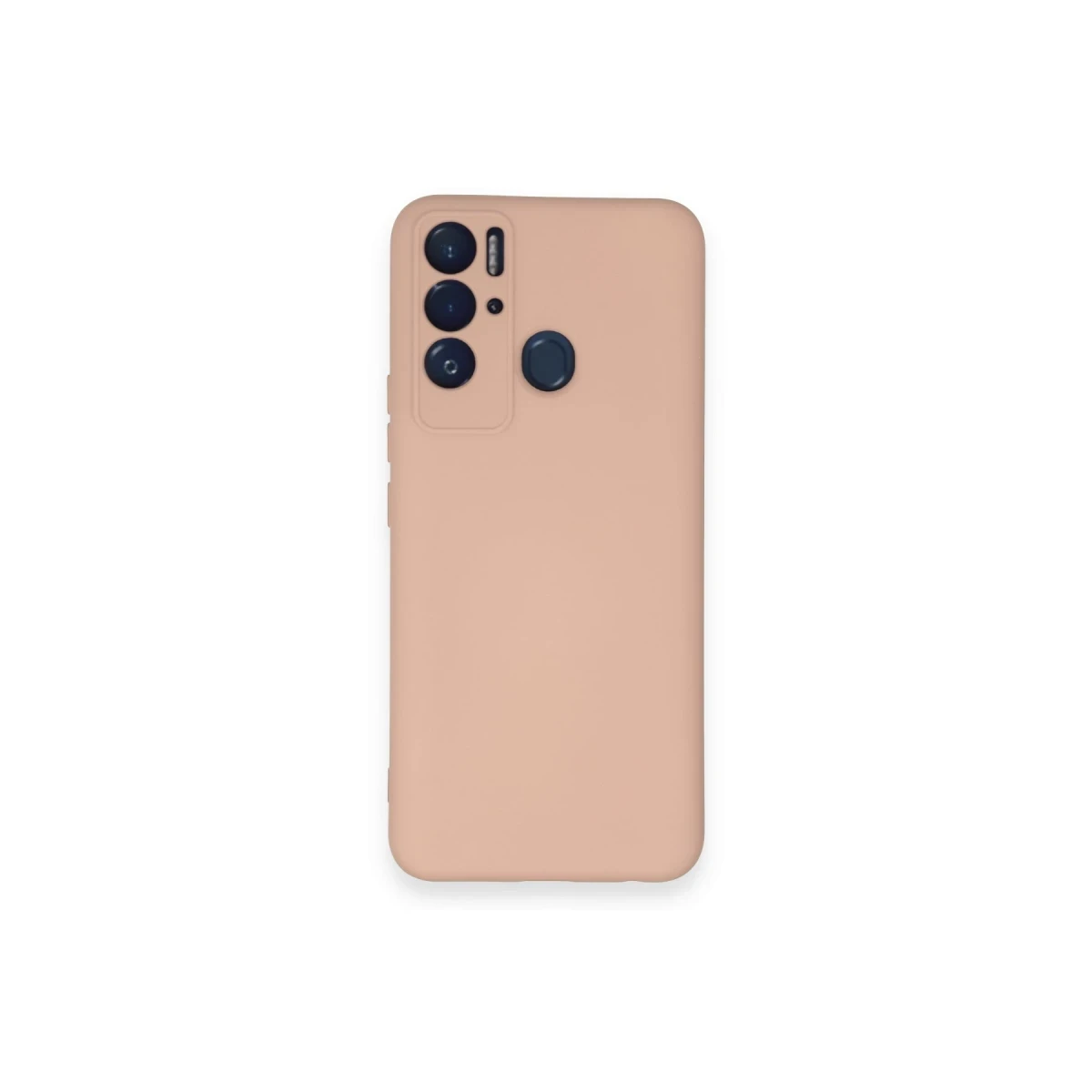 Tecno Pova Neo Kılıf Nano içi Kadife Silikon - Pudra