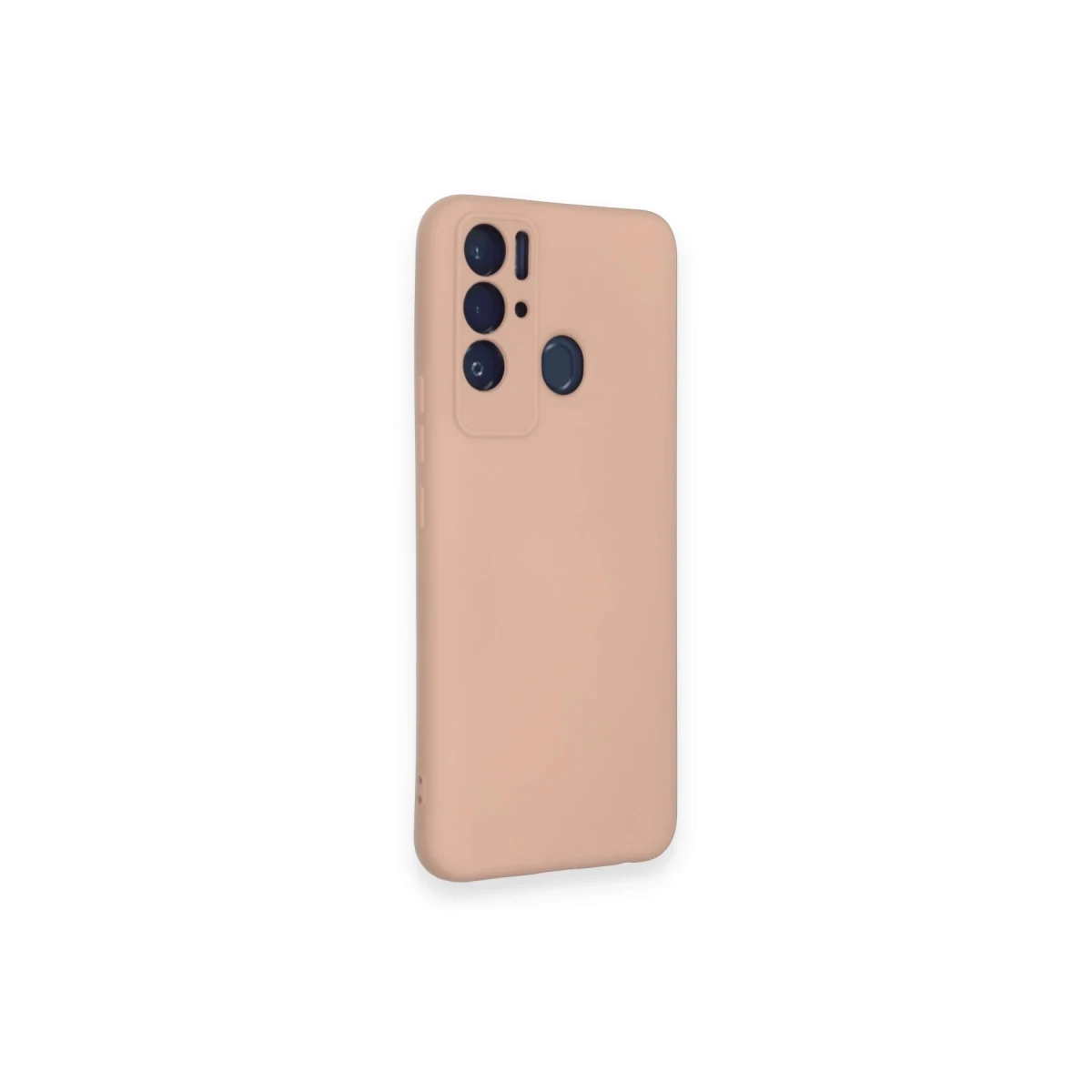 Tecno Pova Neo Kılıf Nano içi Kadife Silikon - Pudra