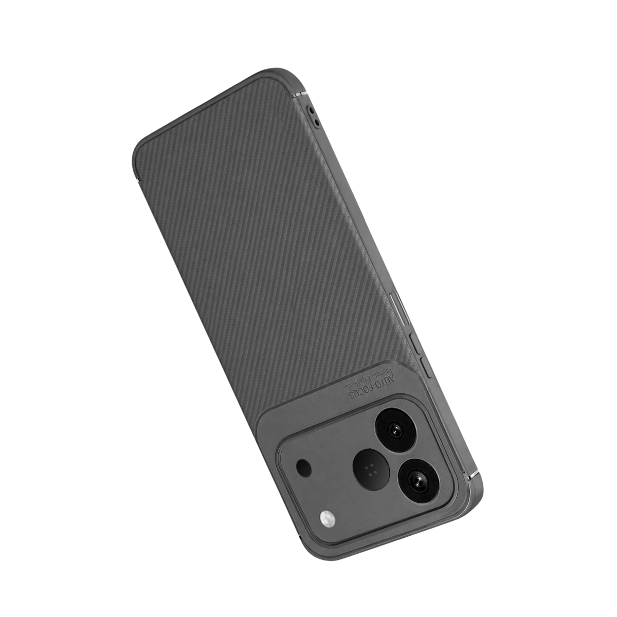 Tecno Spark 50 4G Auto Focus Karbon Kapak - Gri