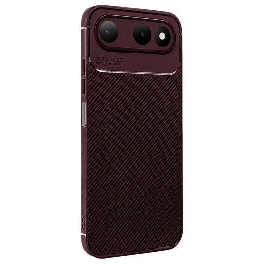 Tecno Spark 50 5G Auto Focus Karbon Kapak - Bordo