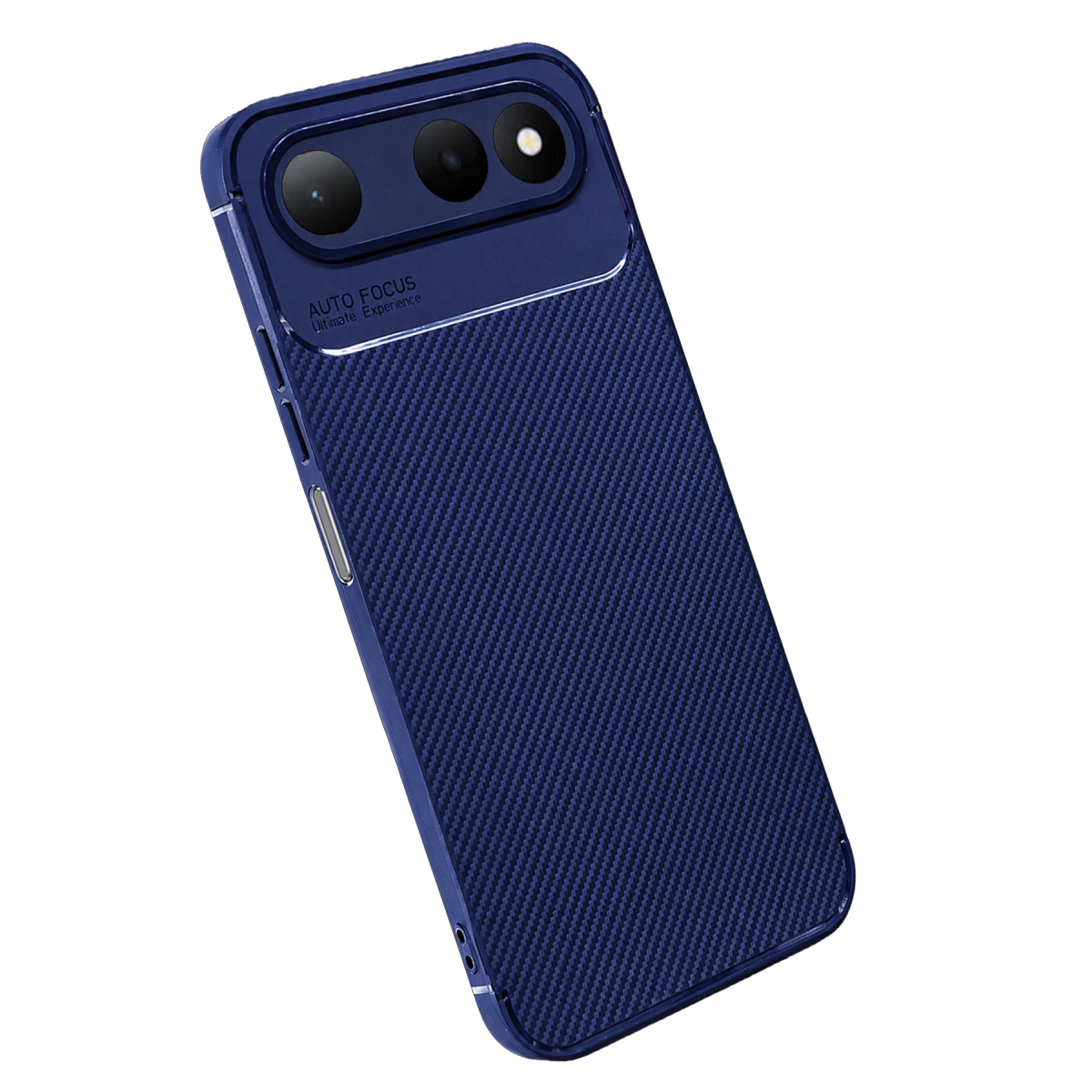 Tecno Spark 50 5G Auto Focus Karbon Kapak - Lacivert