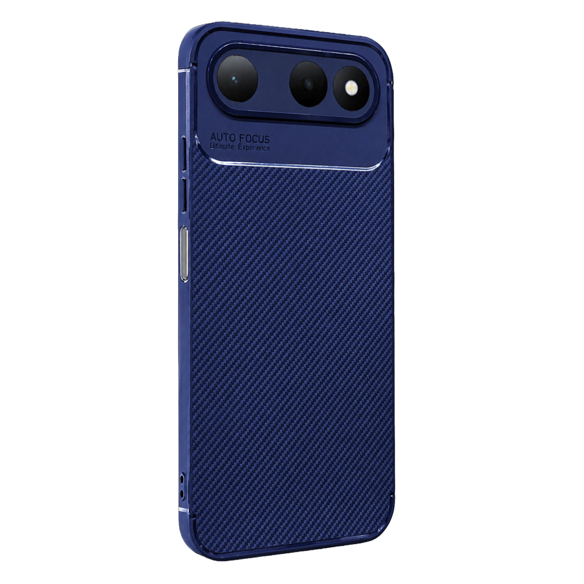 Tecno Spark 50 5G Auto Focus Karbon Kapak - Lacivert