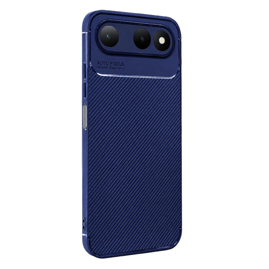 Tecno Spark 50 5G Auto Focus Karbon Kapak - Lacivert