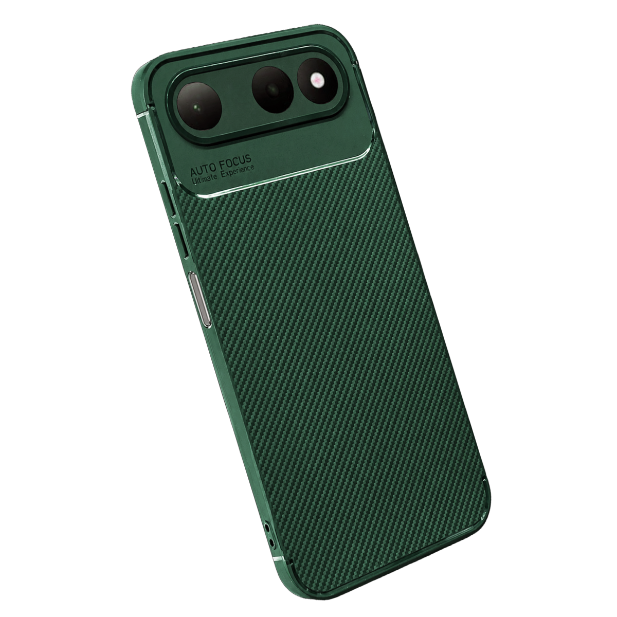 Tecno Spark 50 5G Auto Focus Karbon Kapak - Yeşil
