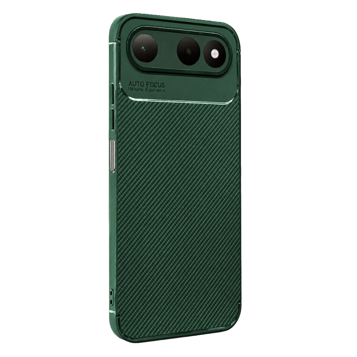Tecno Spark 50 5G Auto Focus Karbon Kapak - Yeşil