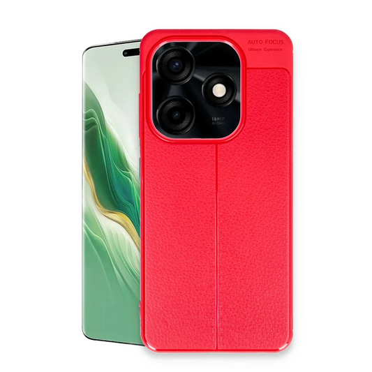 Tecno Spark Go 2024 Kılıf Auto Focus Kapak - Kırmızı