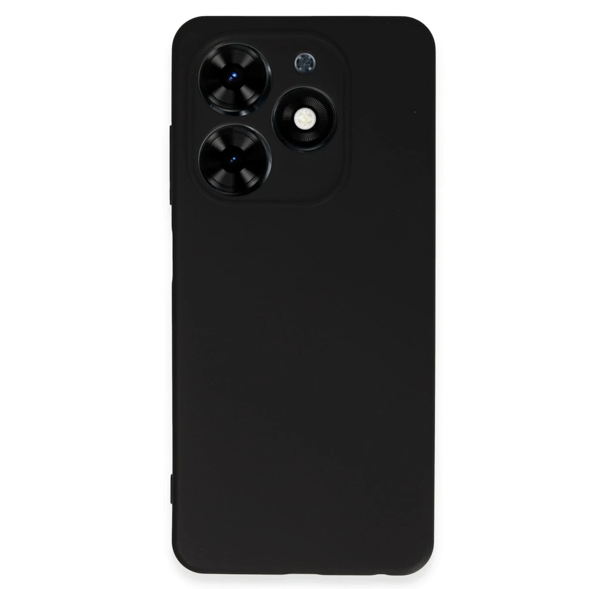 Tecno Spark Go 2024 Kılıf First Silikon - Siyah