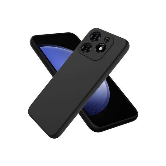 Tecno Spark Go 2024 Kılıf First Silikon - Siyah