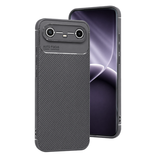 Tecno Spark Slim 5G Auto Focus Karbon Kapak - Gri
