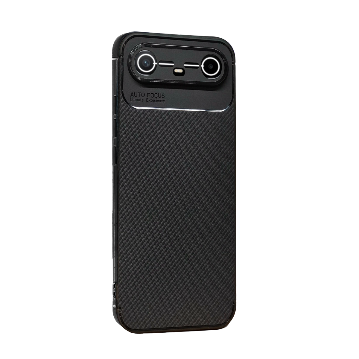 Tecno Spark Slim 5G Auto Focus Karbon Kapak - Siyah