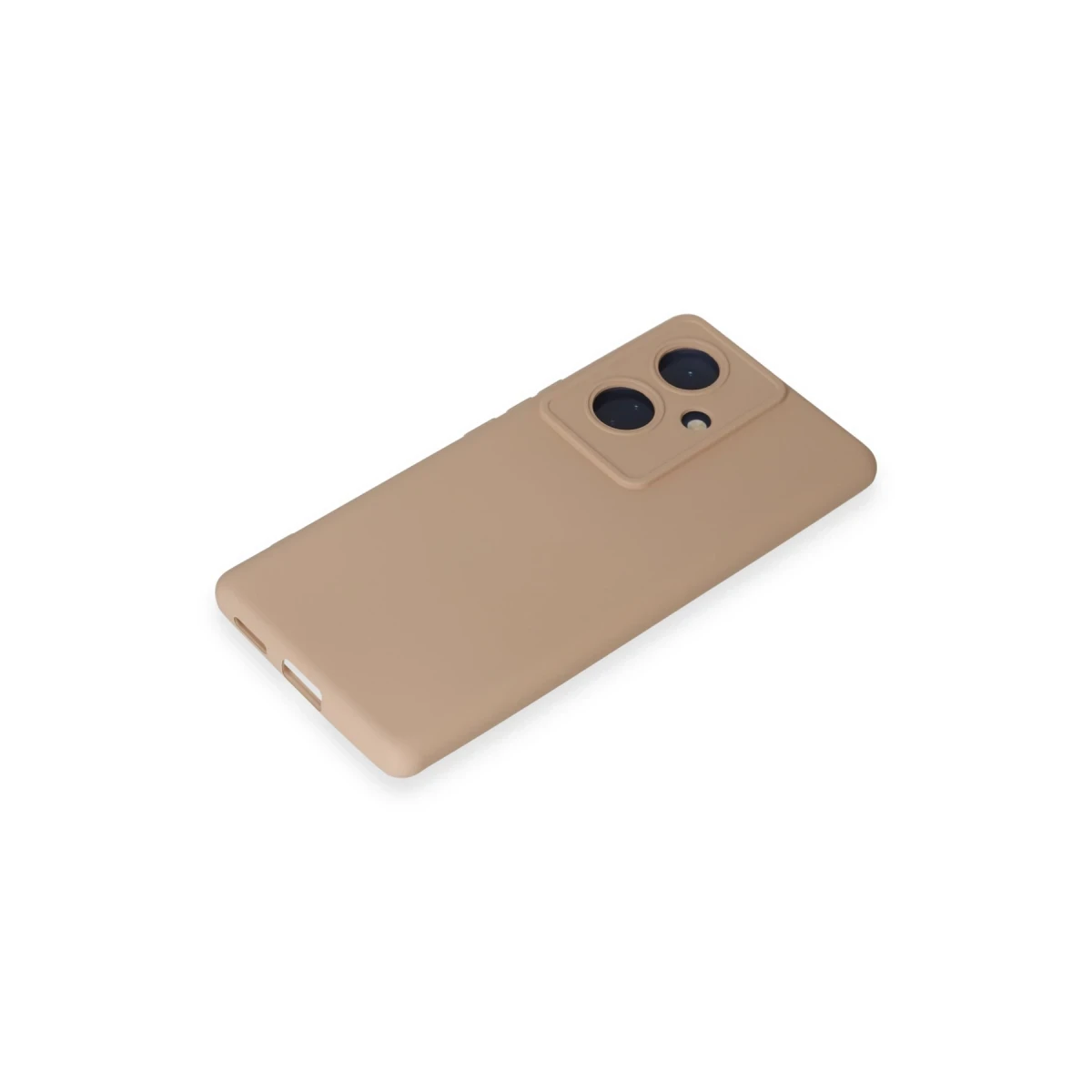 Vivo V29 Lite Kılıf Nano içi Kadife Silikon - Pudra