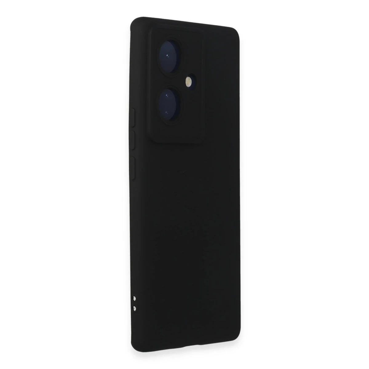 Vivo V29 Lite Kılıf Nano içi Kadife Silikon - Siyah