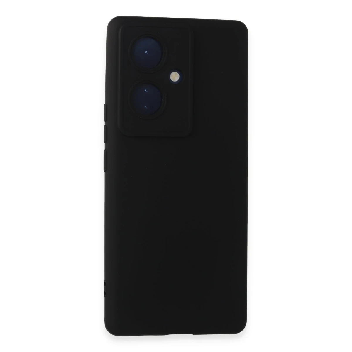 Vivo V29 Lite Kılıf Nano içi Kadife Silikon - Siyah