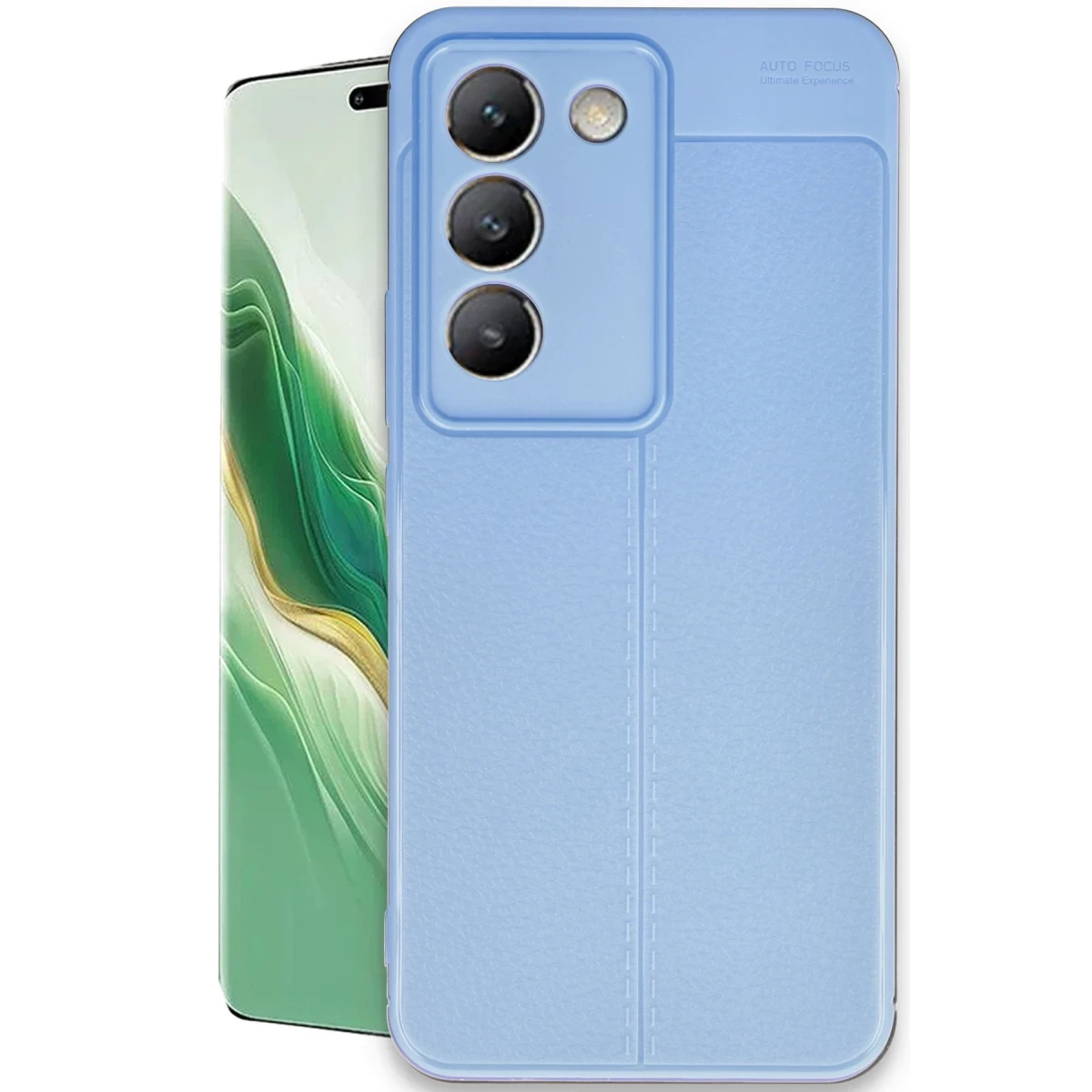 Vivo V30 Lite 4G Kılıf Auto Focus Kapak - Mavi