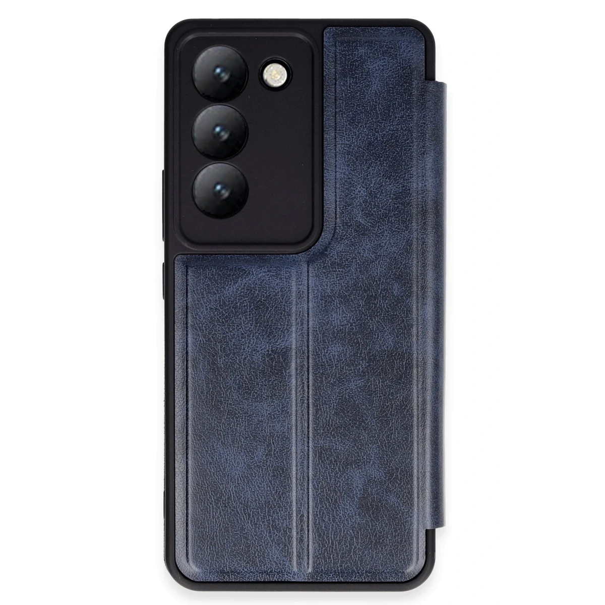 Vivo V30 Lite 4G Kılıf Flip Cover - Lacivert