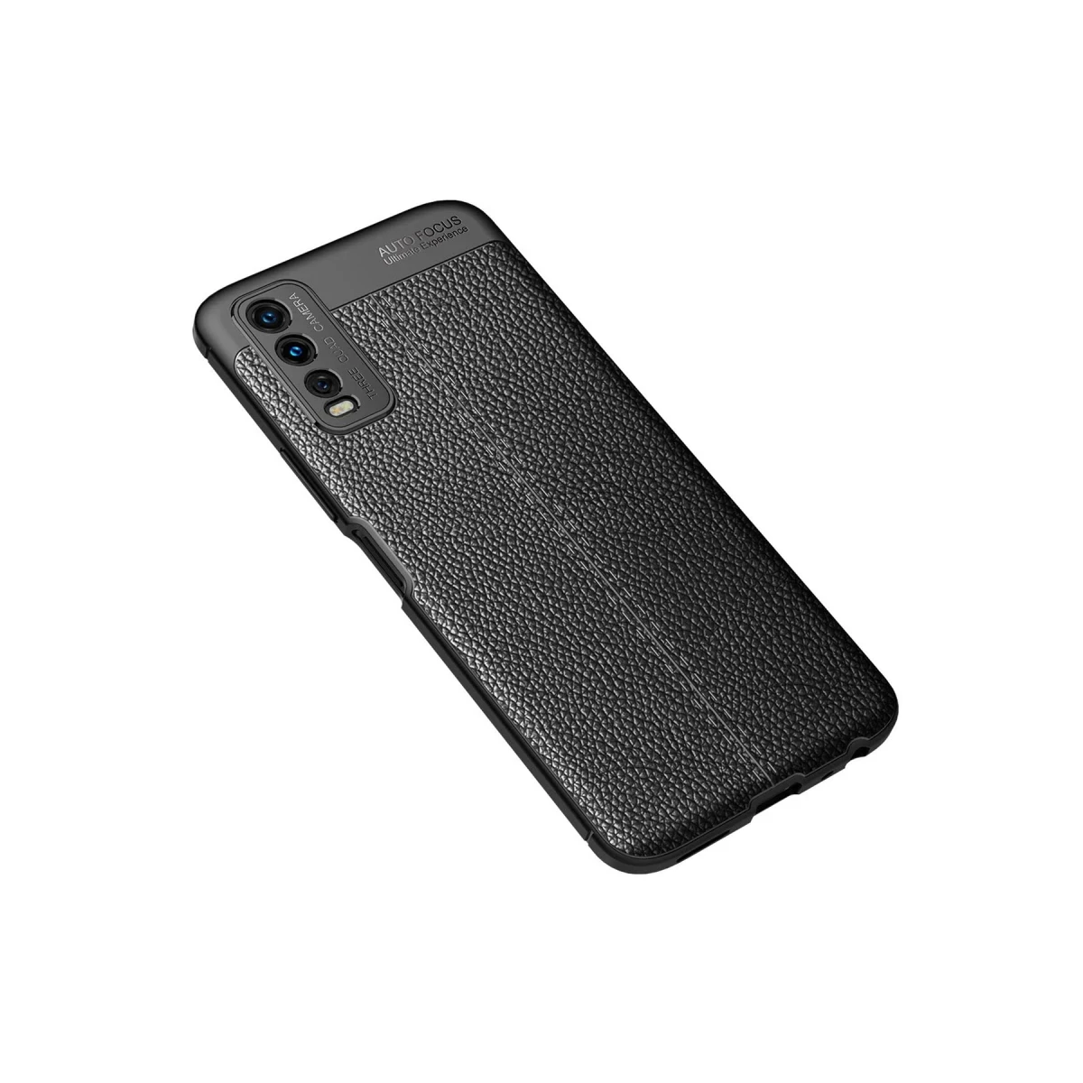 Vivo Y11S Kılıf Auto Focus Kapak - Siyah