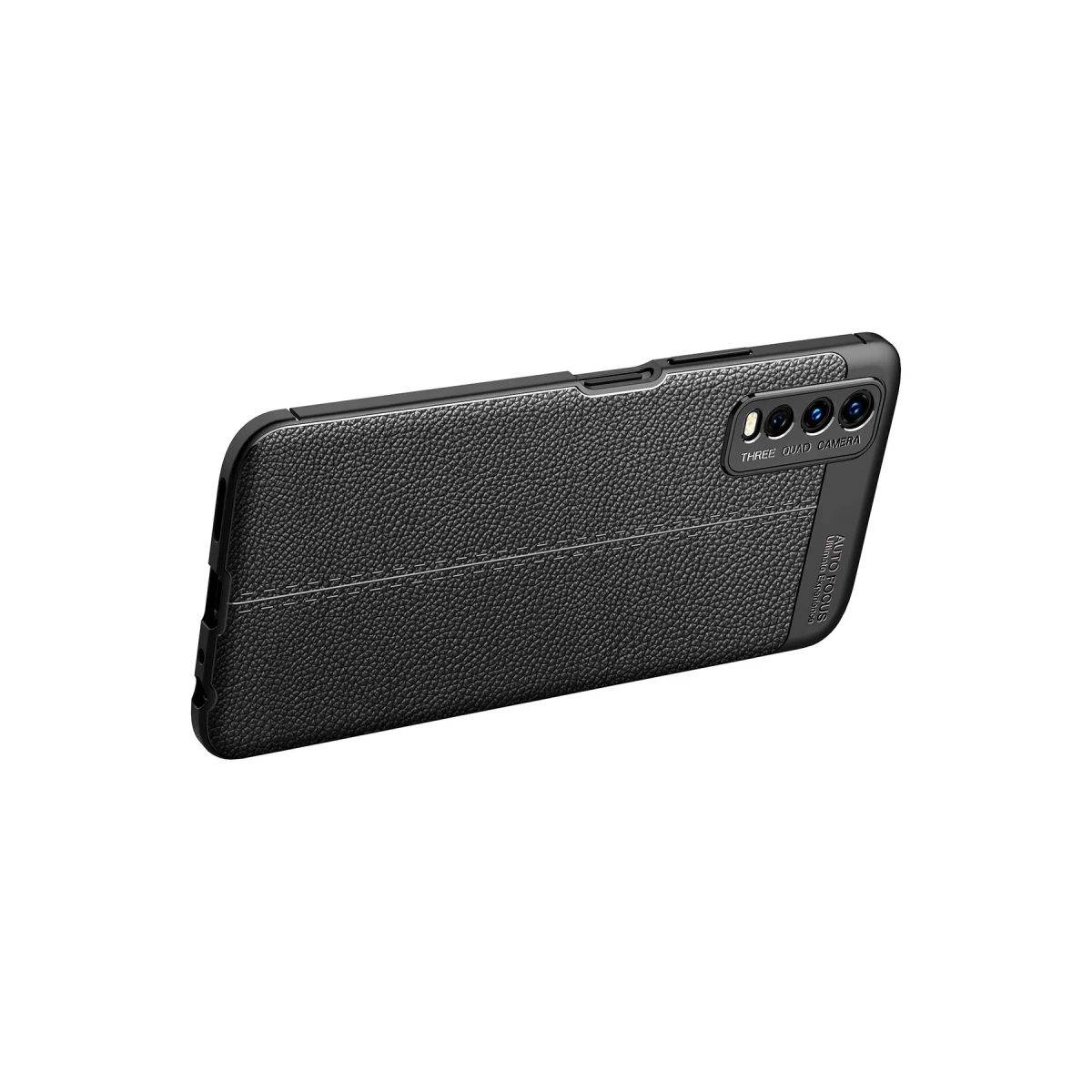 Vivo Y11S Kılıf Auto Focus Kapak - Siyah