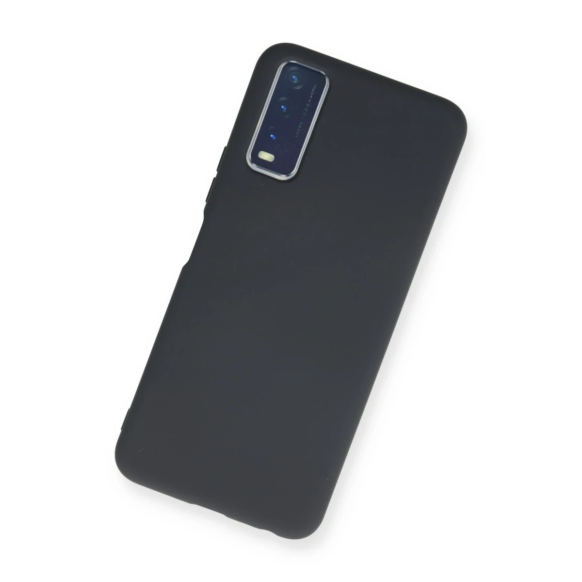 Vivo Y11S Kılıf Nano içi Kadife Silikon - Lacivert