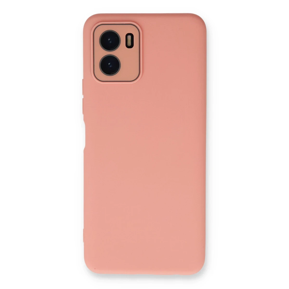 Vivo Y15S Kılıf Lansman Glass Kapak - Pembe