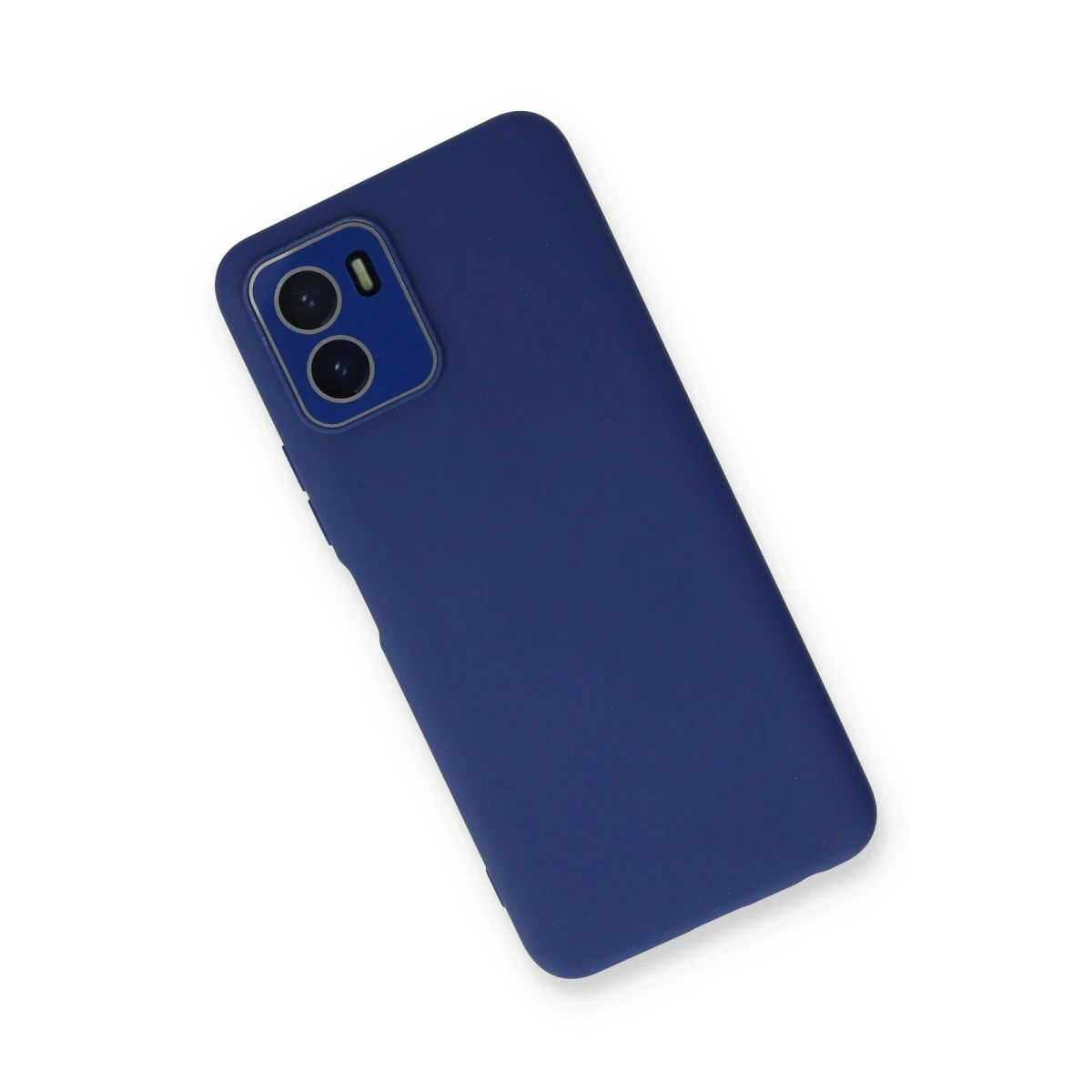 Vivo Y15S Kılıf Lansman Glass Kapak - Sky Blue