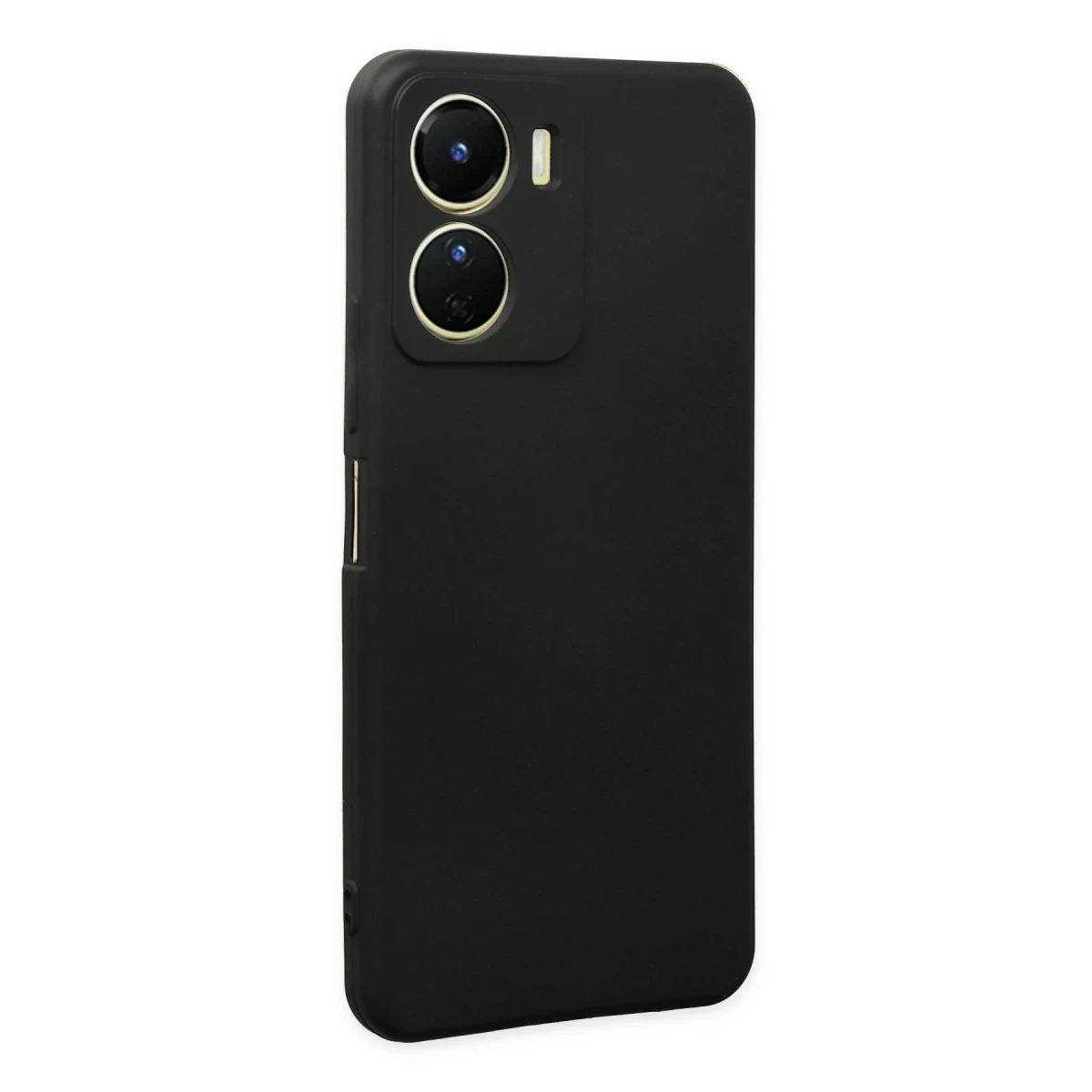 Vivo Y16 Kılıf First Silikon - Siyah