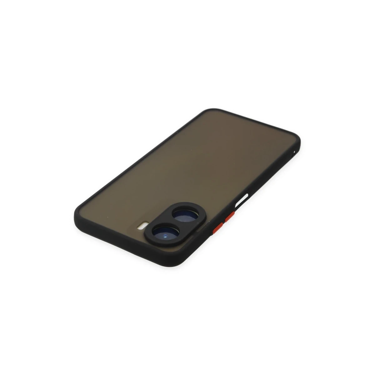 Vivo Y16 Kılıf Montreal Silikon Kapak - Siyah
