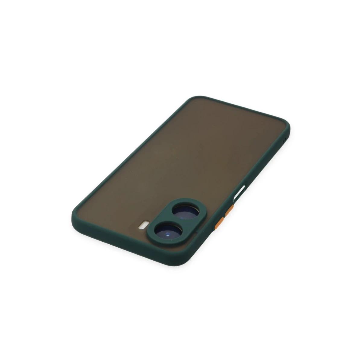Vivo Y16 Kılıf Montreal Silikon Kapak - Yeşil