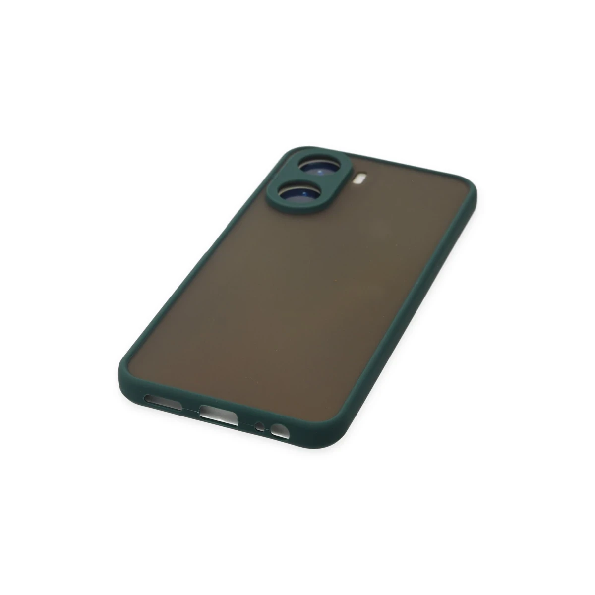 Vivo Y16 Kılıf Montreal Silikon Kapak - Yeşil