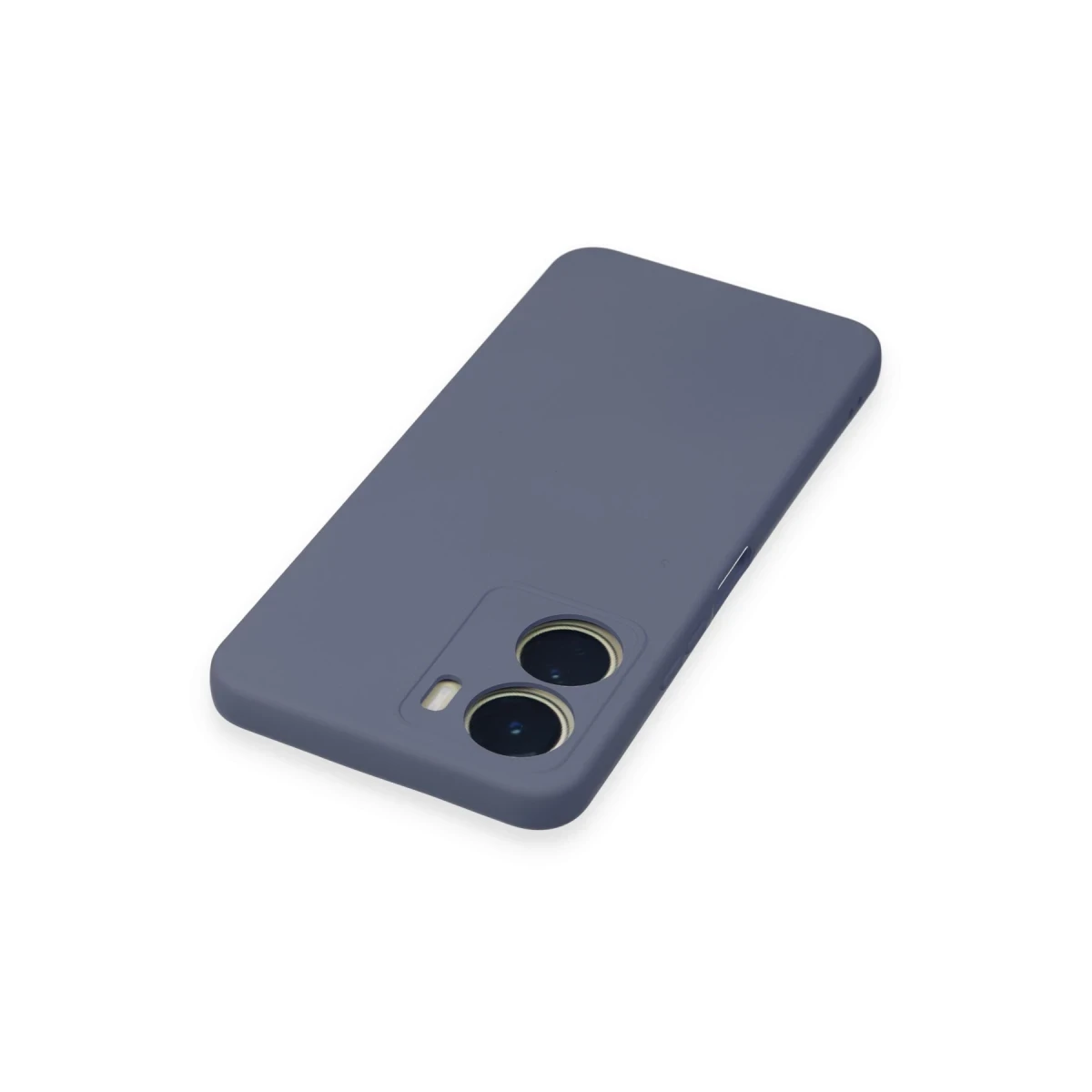 Vivo Y16 Kılıf Nano içi Kadife Silikon - Gri