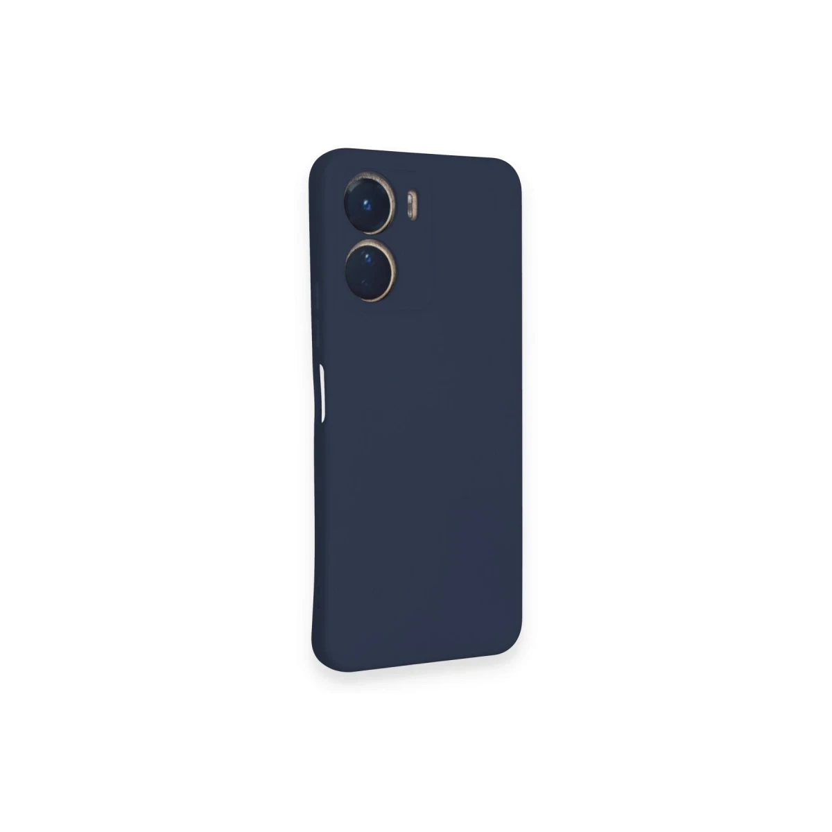 Vivo Y16 Kılıf Nano içi Kadife Silikon - Lacivert