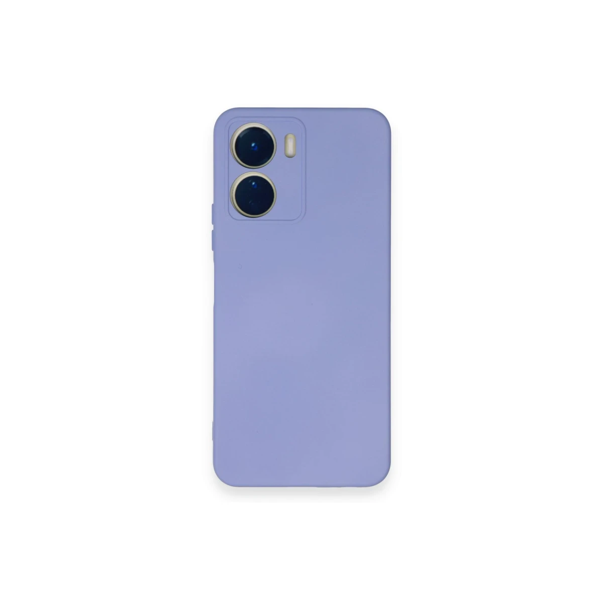 Vivo Y16 Kılıf Nano içi Kadife Silikon - Lila