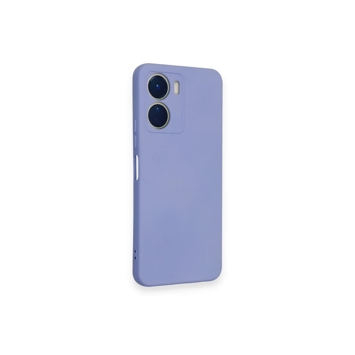 Vivo Y16 Kılıf Nano içi Kadife Silikon - Lila