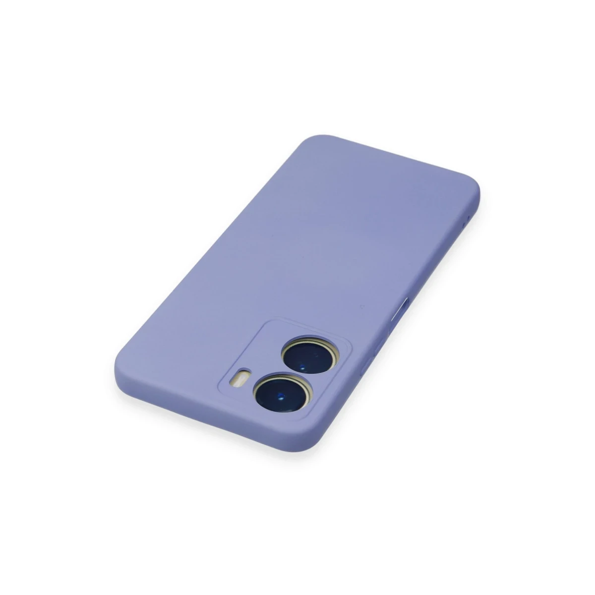 Vivo Y16 Kılıf Nano içi Kadife Silikon - Lila