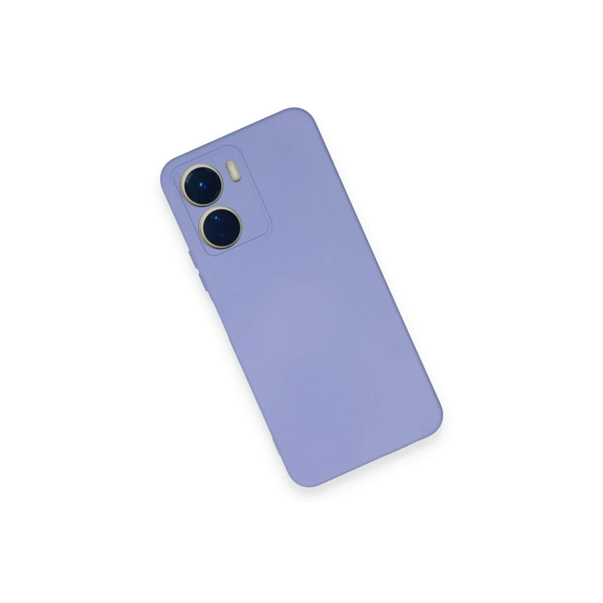 Vivo Y16 Kılıf Nano içi Kadife Silikon - Lila