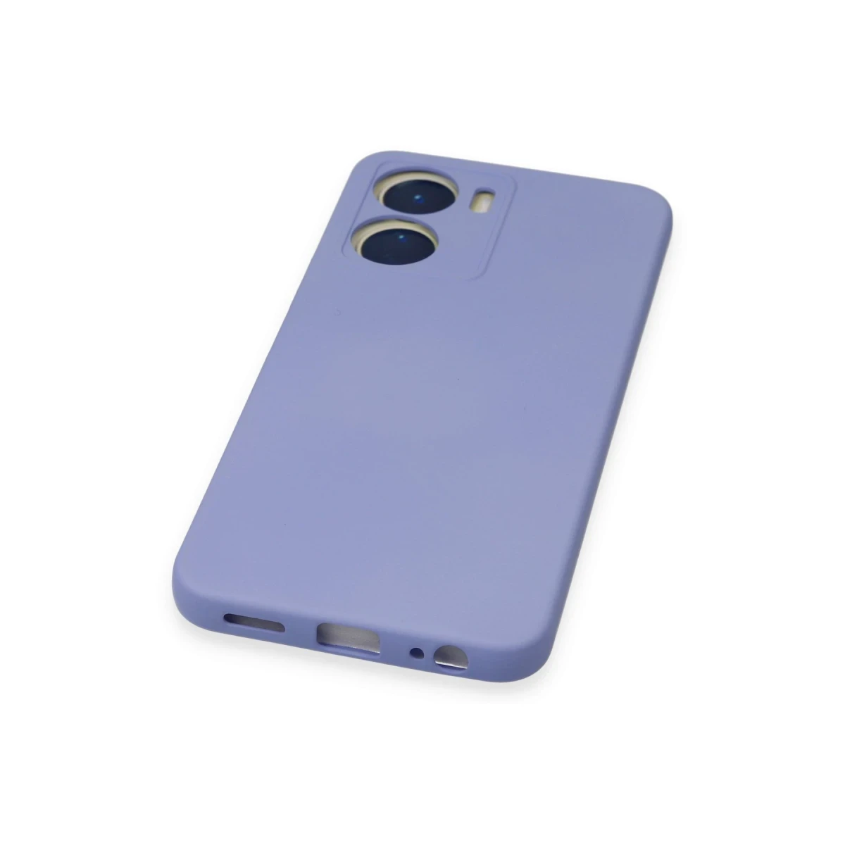 Vivo Y16 Kılıf Nano içi Kadife Silikon - Lila