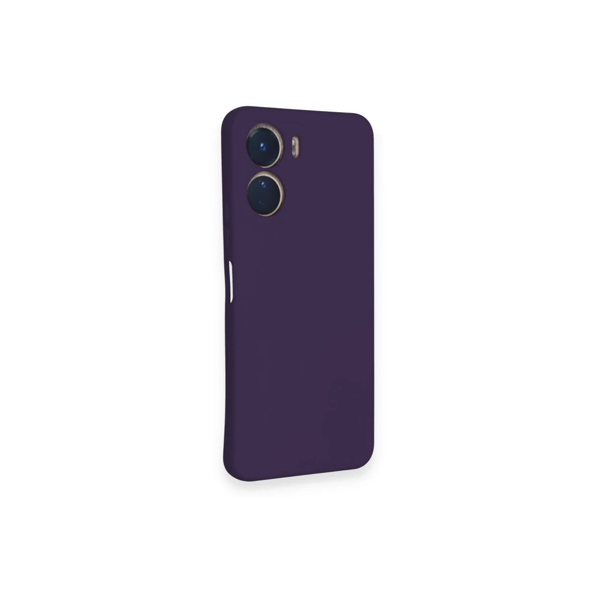 Vivo Y16 Kılıf Nano içi Kadife Silikon - Mor