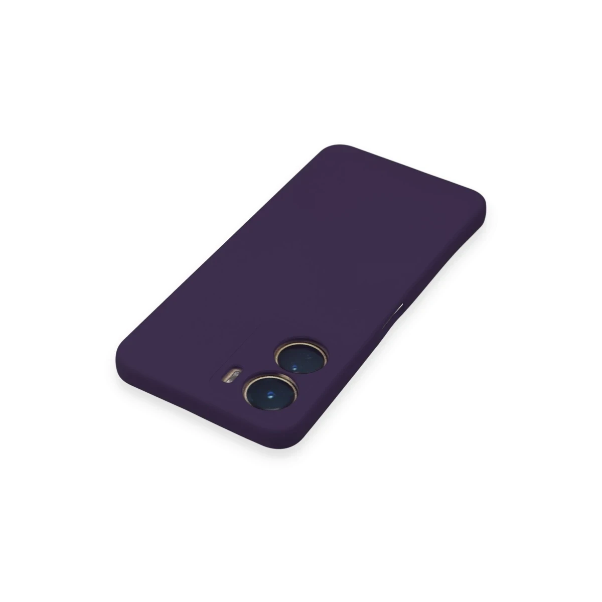 Vivo Y16 Kılıf Nano içi Kadife Silikon - Mor