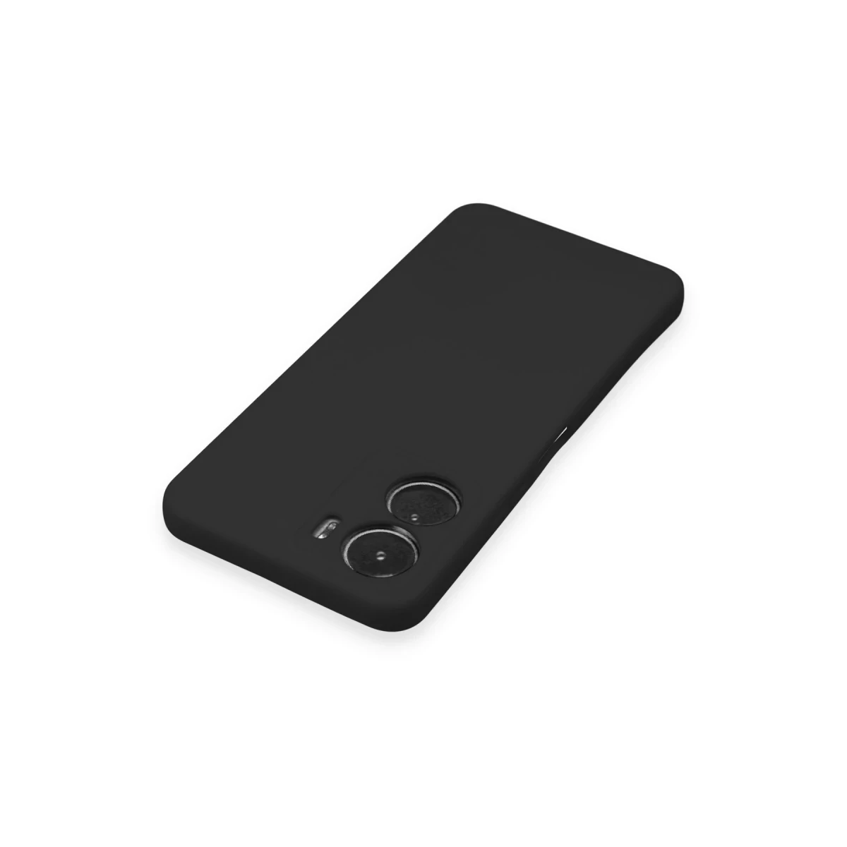 Vivo Y16 Kılıf Nano içi Kadife Silikon - Siyah