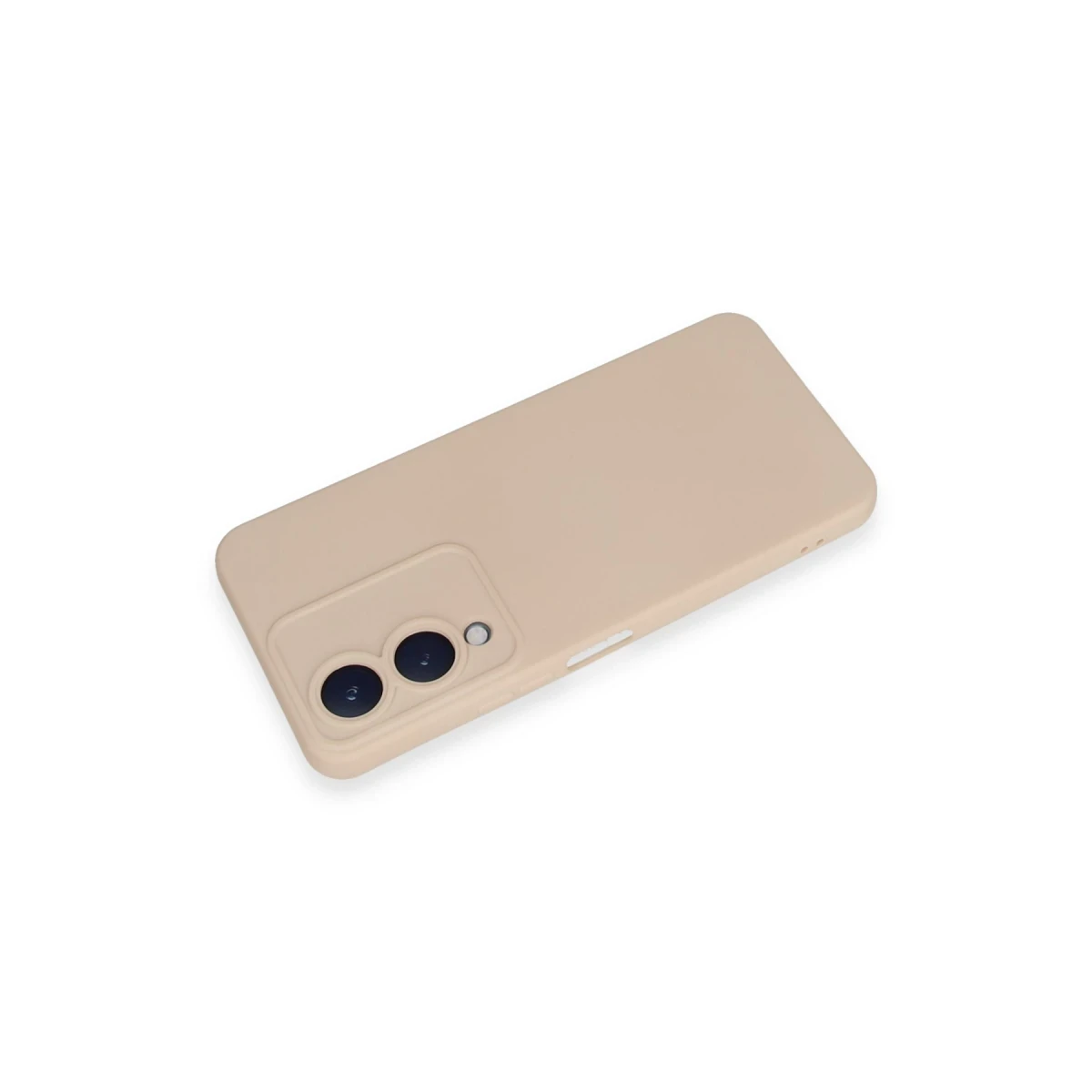 Vivo Y17S Kılıf Nano içi Kadife Silikon - Pudra