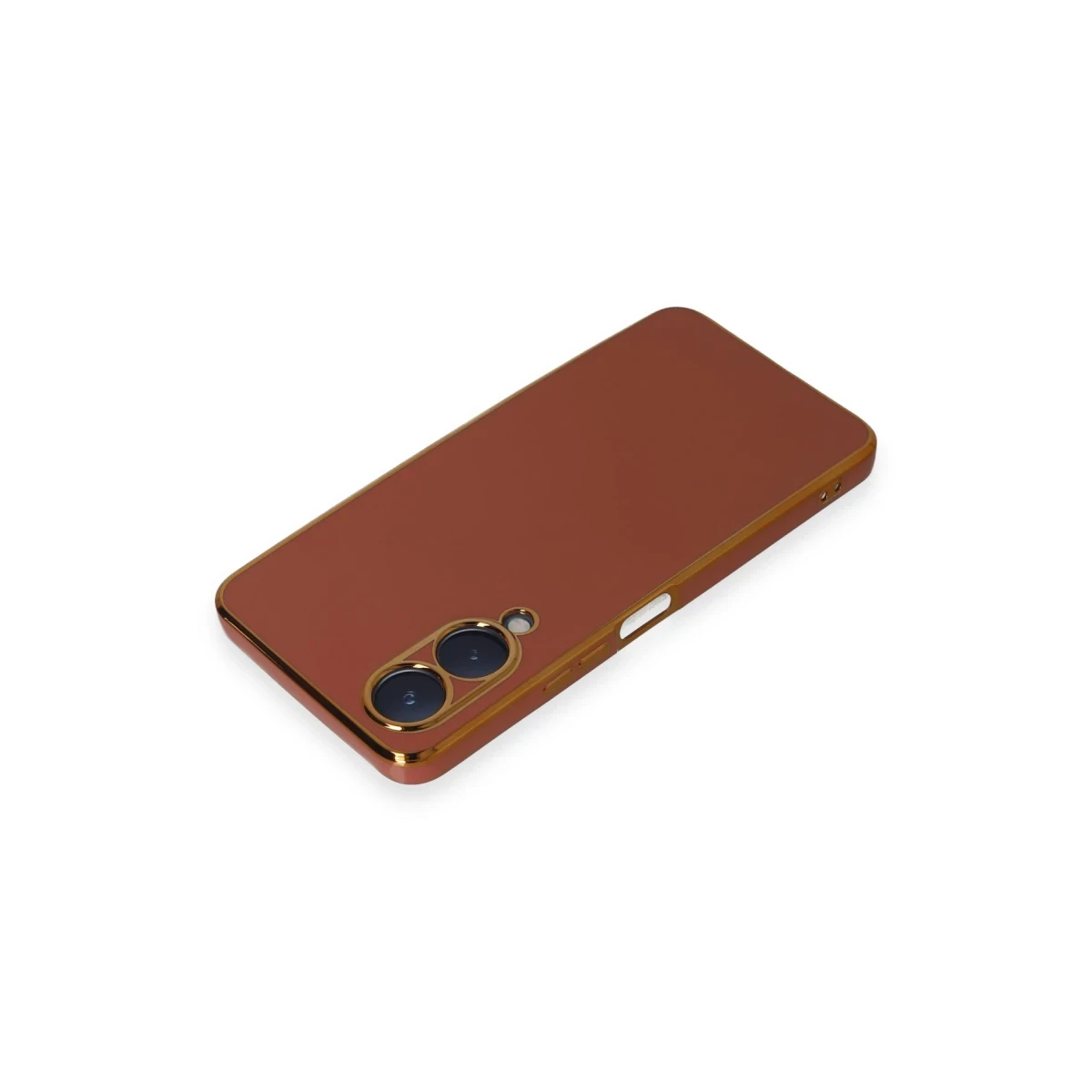 Vivo Y17S Kılıf Volet Silikon - Kırmızı