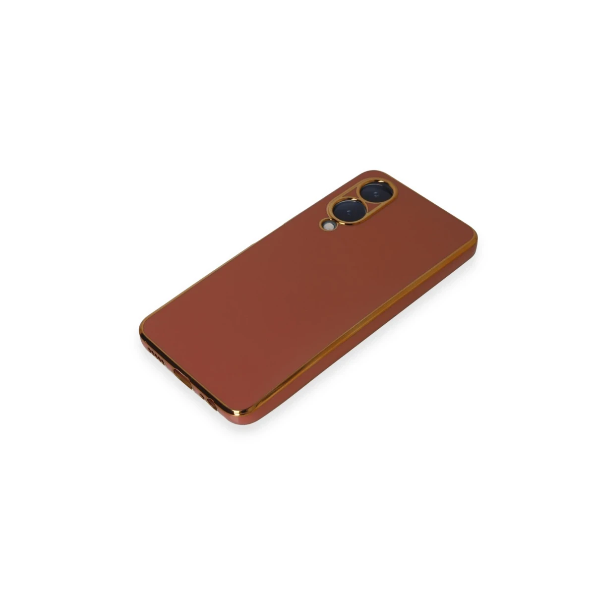 Vivo Y17S Kılıf Volet Silikon - Kırmızı