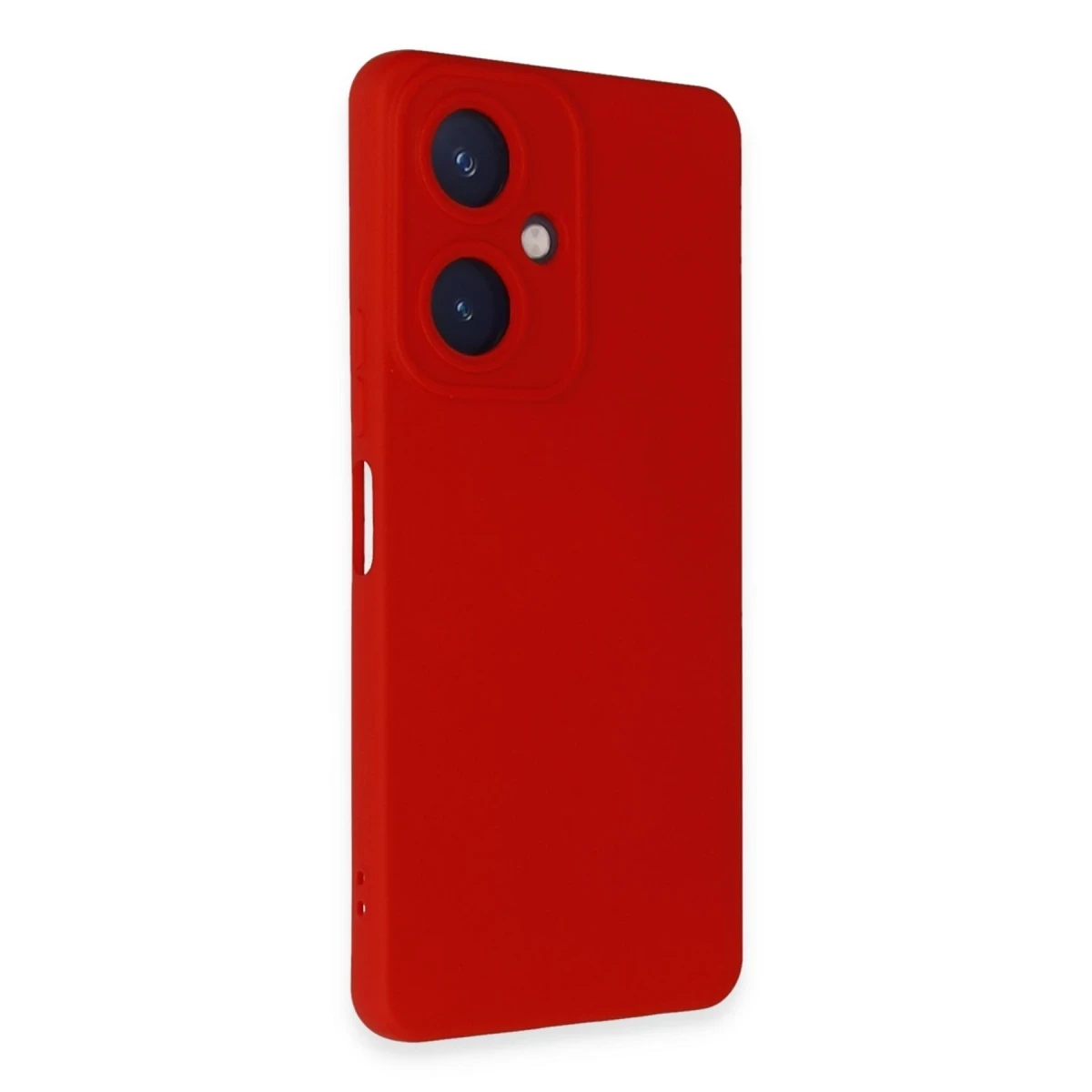Vivo Y27 Kılıf Nano içi Kadife Silikon - Kırmızı