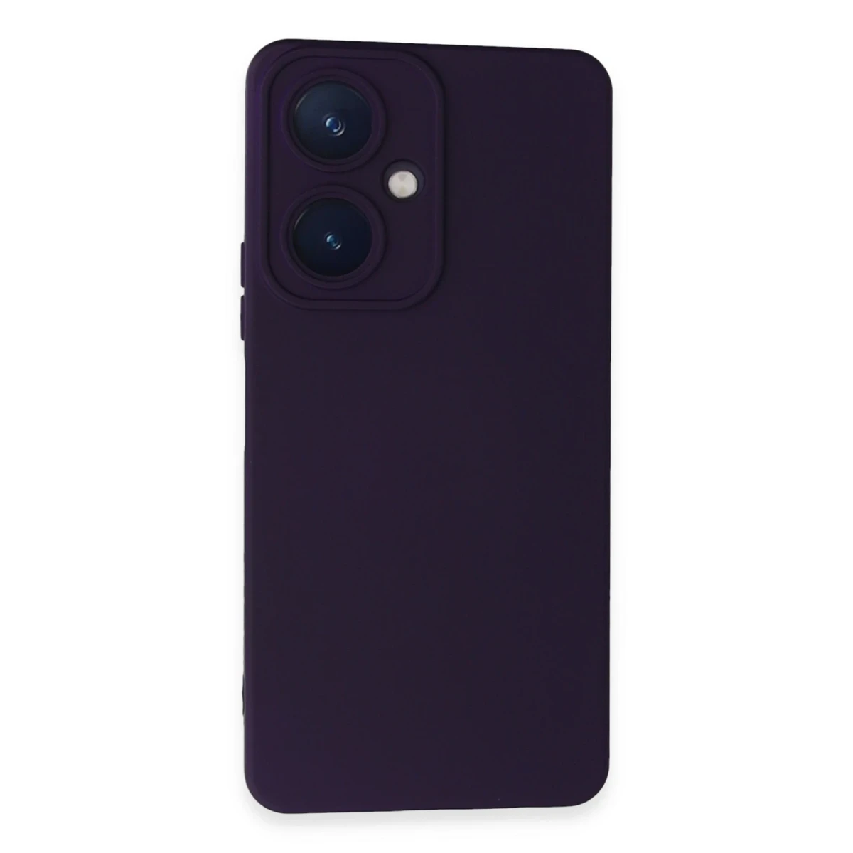 Vivo Y27 Kılıf Nano içi Kadife Silikon - Mor