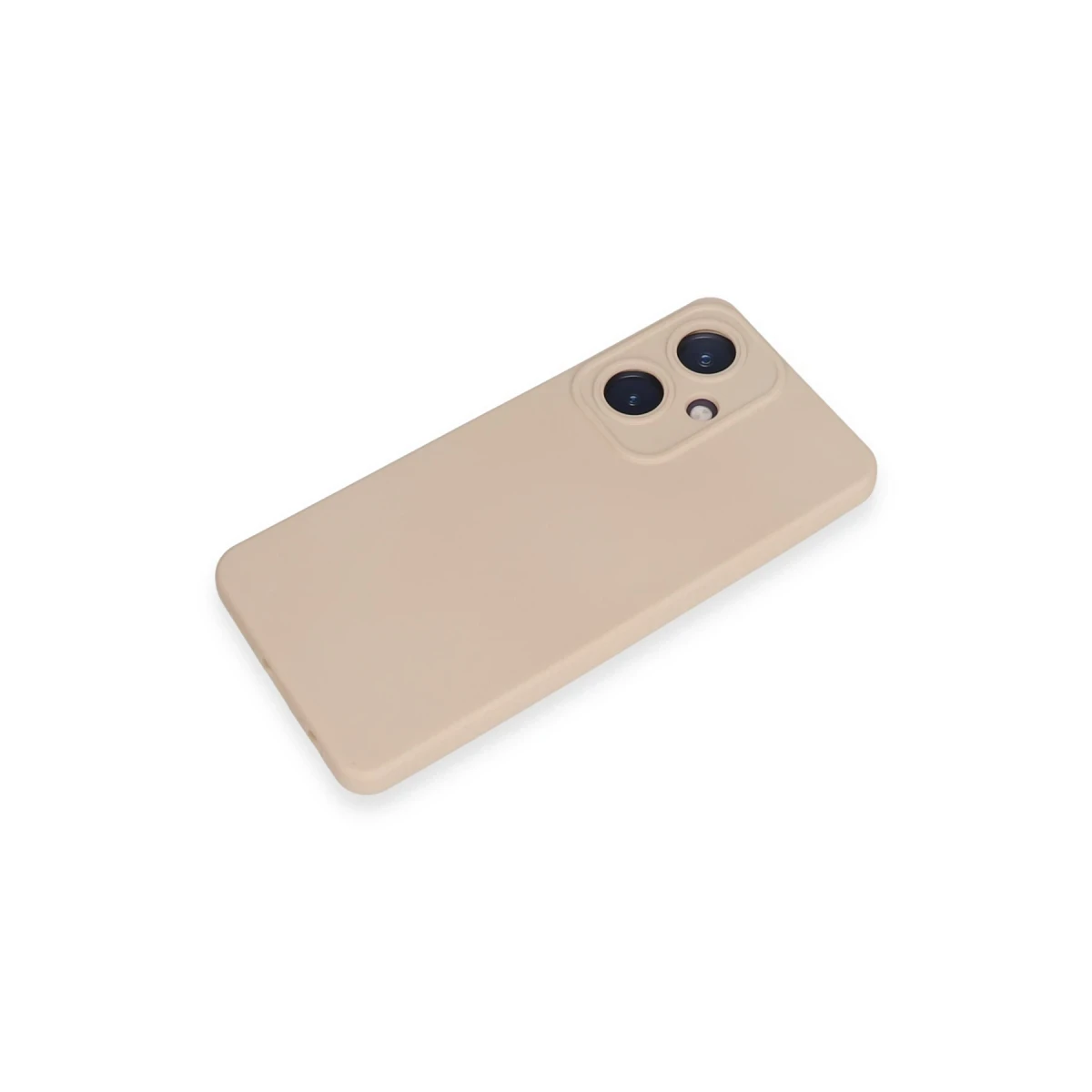 Vivo Y27 Kılıf Nano içi Kadife Silikon - Pudra